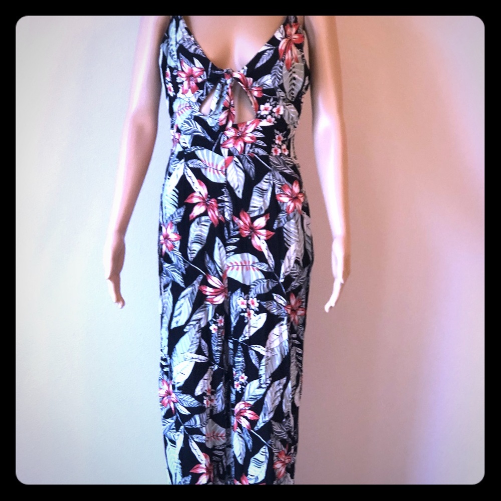 Floral jumpsuit